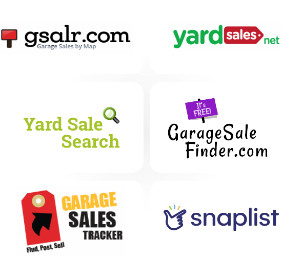 Step 2: Share your sale to top garage sale sites