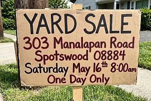 Yard Sale