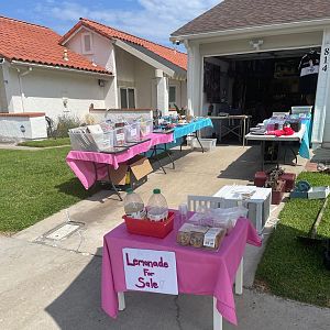 Yard sale photo in Carlsbad, CA