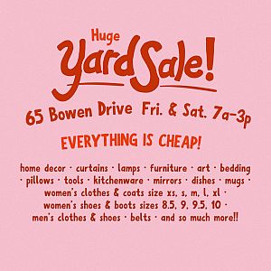 Yard sale photo in Belmont, NC