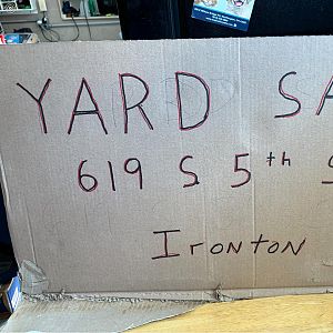 Yard sale photo in Ironton, OH