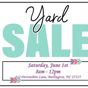 Yard sale photo in Burlington, NC