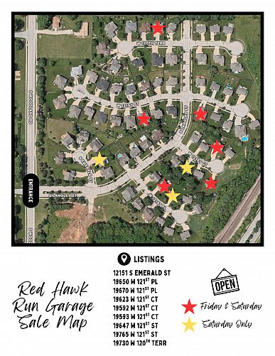 Red Hawk Run Neighborhood Garage Sale photo
