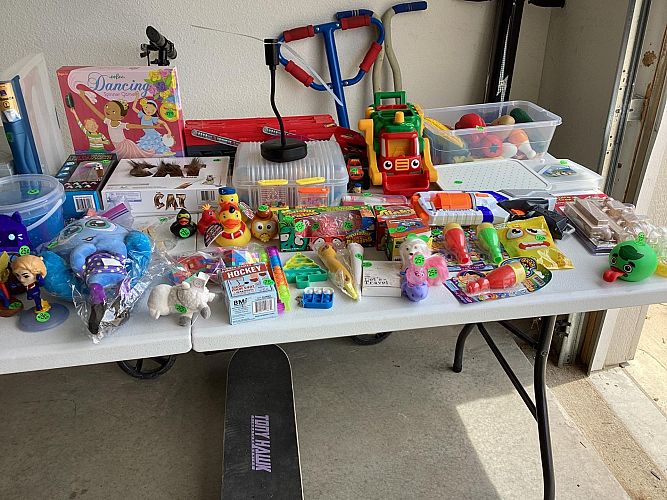 Super Extravagant Super Garage Sale (with lemonade and baked goods) photo