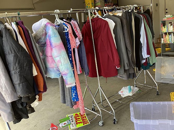 Super Extravagant Super Garage Sale (with lemonade and baked goods) photo