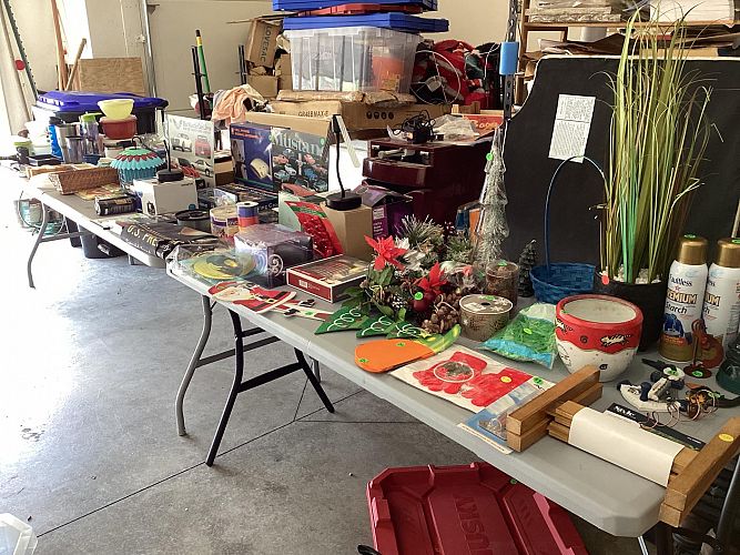 Super Extravagant Super Garage Sale (with lemonade and baked goods) photo