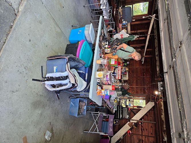 GARAGE AND EQUINE TACK SALE AND MUCH MORE photo