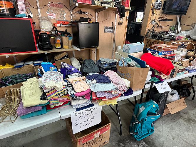 Oakley’s Garage Sale photo