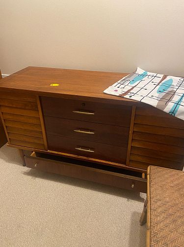 Estate Sale with lots of Mid Century Modern Items photo