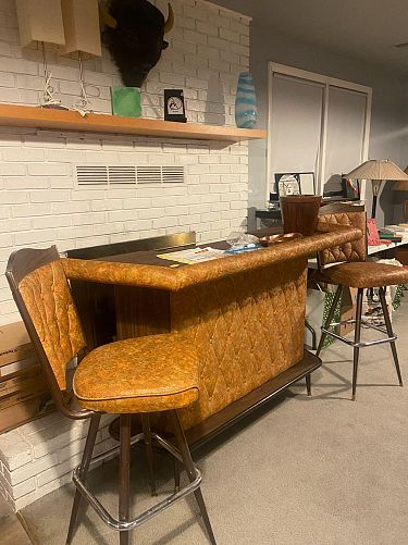 Estate Sale with lots of Mid Century Modern Items photo