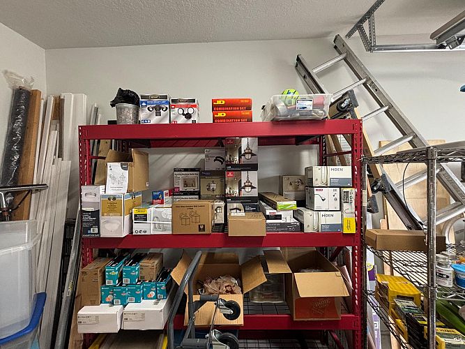 Garage - tools, supplies ,household photo