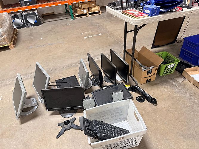 Warehouse Moving Sale - Furniture, Craft Supplies, Lighting Fixtures photo