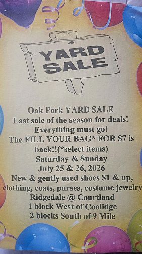 CITY WIDE SALE-FILL YOUR BAG FOR $7! cover
