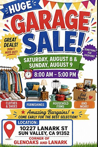 Garage Sale (Furniture and More} photo