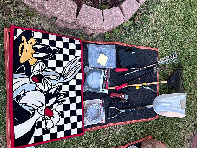 Bargain Priced Household Items At Indoor Yard Garage Sale In Sachse cover